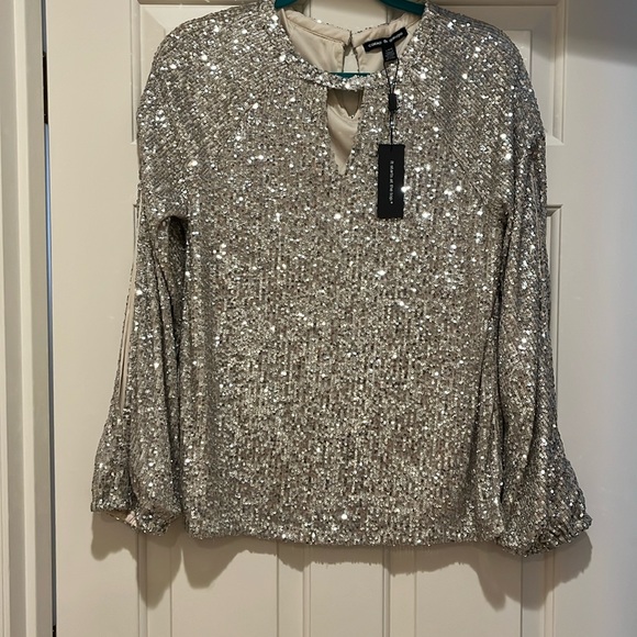 Cable & Gauge Tops Nwt Cable Gauge Sequin Blouse Poshmark